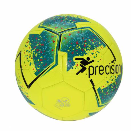 Voetbal Precision Fusion geel blauw