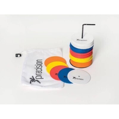 Set 50 Ronde Flat Markers Medium Precision Training