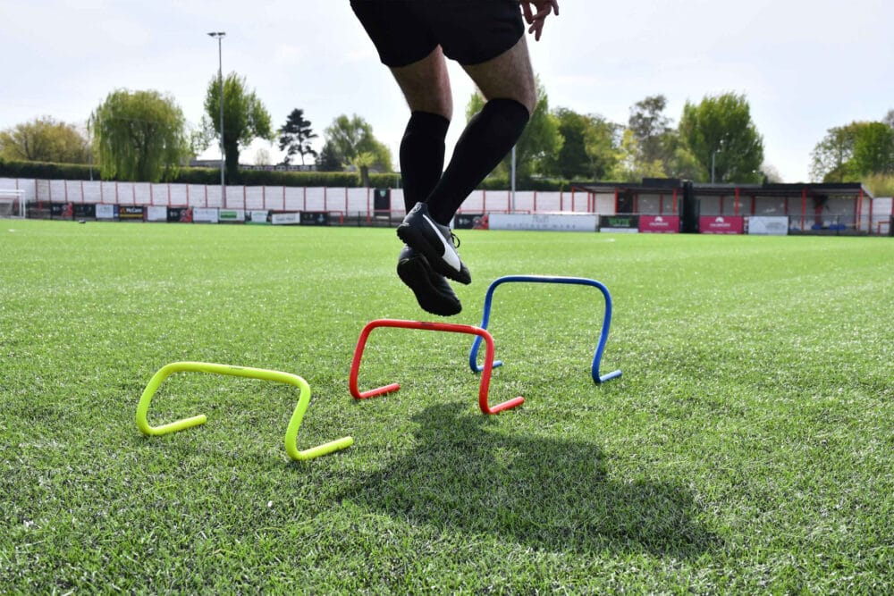 Mini horden voor sporttrainingen