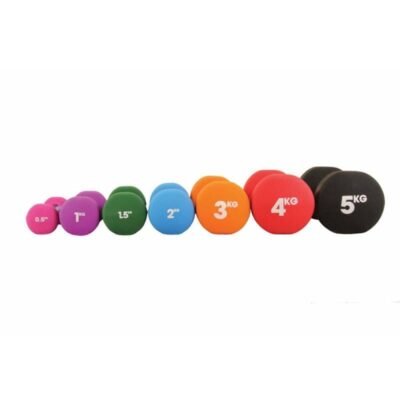 Set 2 Dumbells Neopreen Fitness Mad