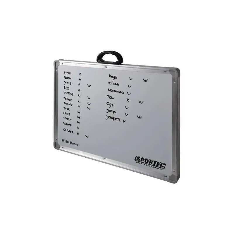 Coachbord opvouwbaar hockey