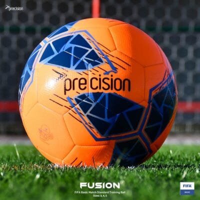 Precision Fusion FIFA voetbal oranje/zwart