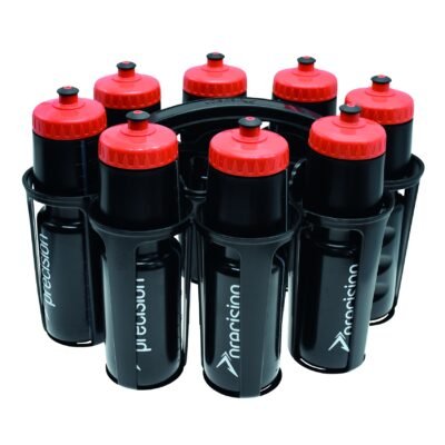 Precision bidonhouder set ovaal inclusief 8 bidons 750ml