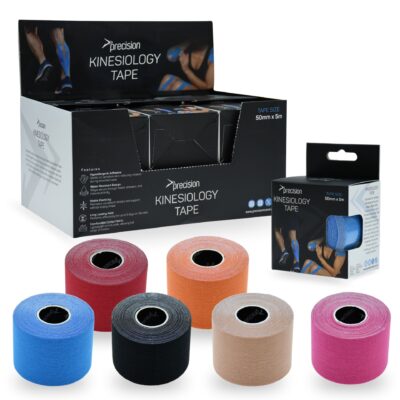 Precision Kinesiology Sporttape in diverse kleuren