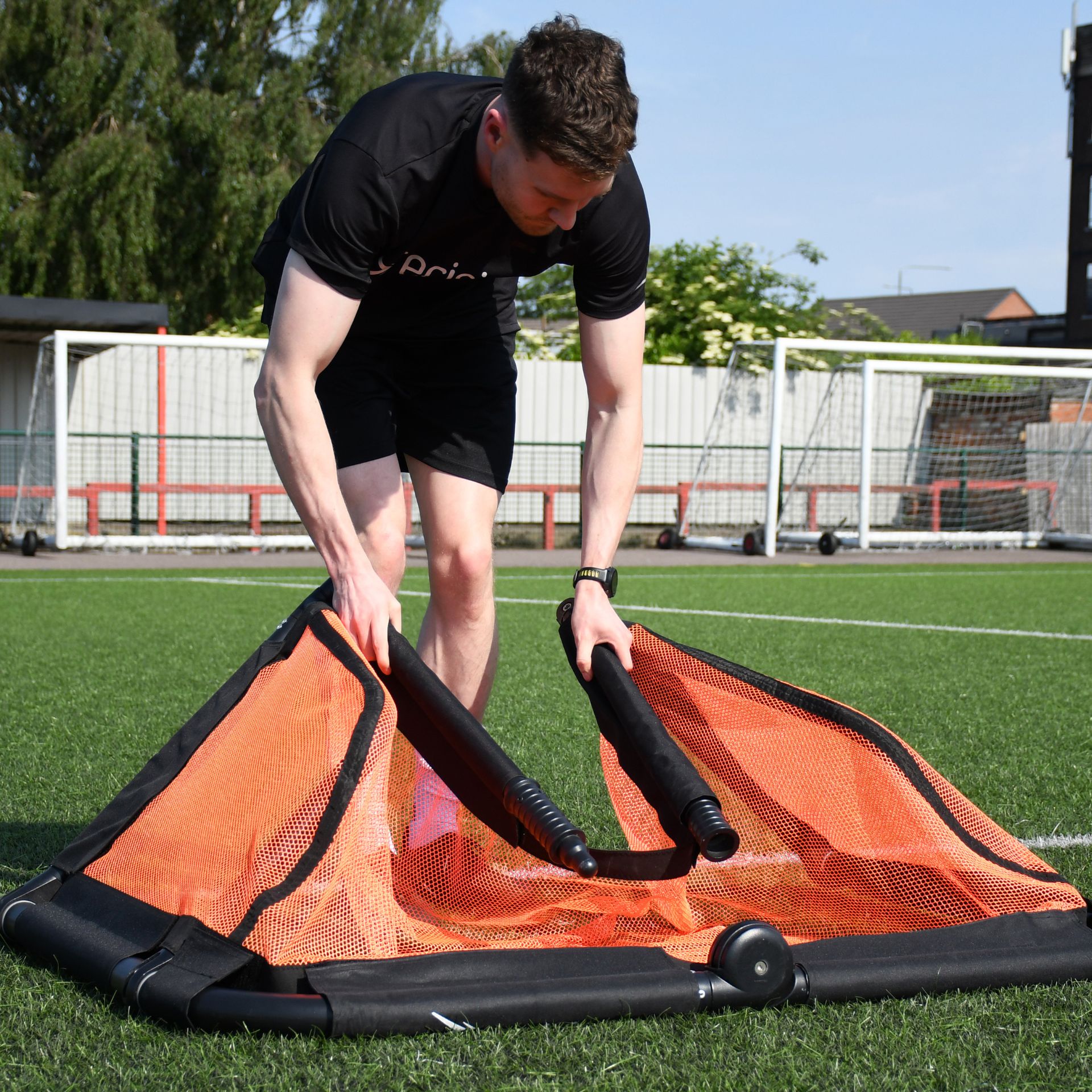 Precision Pro aluminium opvouwbaar voetbaldoel - Afbeelding 3