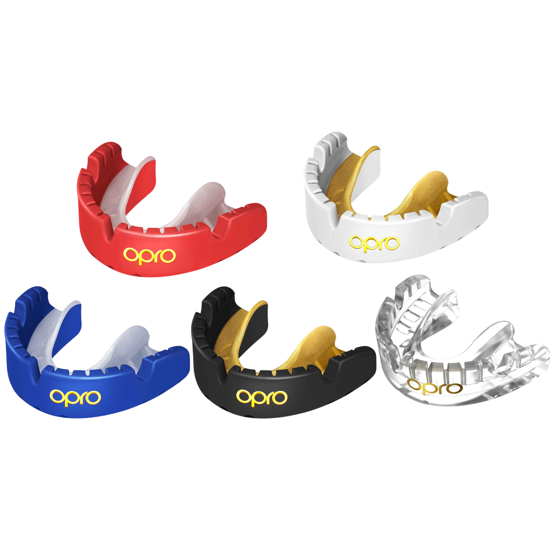 OPRO Gold Braces Self-Fit beugel hockeybitje