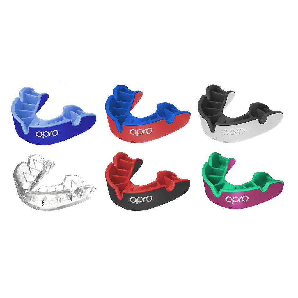 OPRO Silver Self-Fit hockeybitje