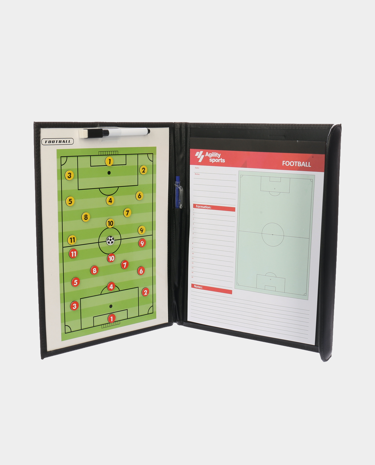 Agility Sports Tactiekmap voetbal