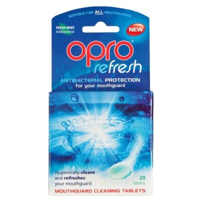 OPRO Refresh reinigingstabletten voor hockeybitjes